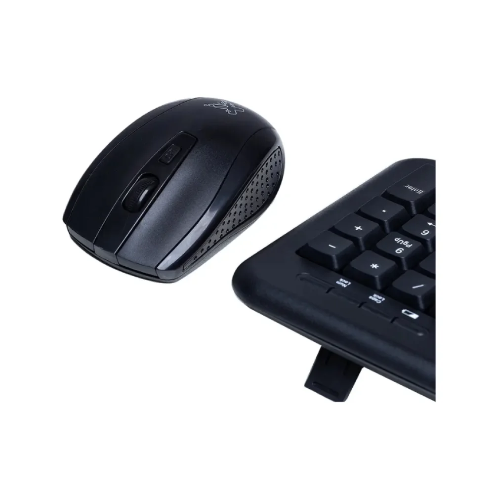 TECLADO E MOUSE S/ FIO EXAGON PRETO 60000146 MAXPRINT