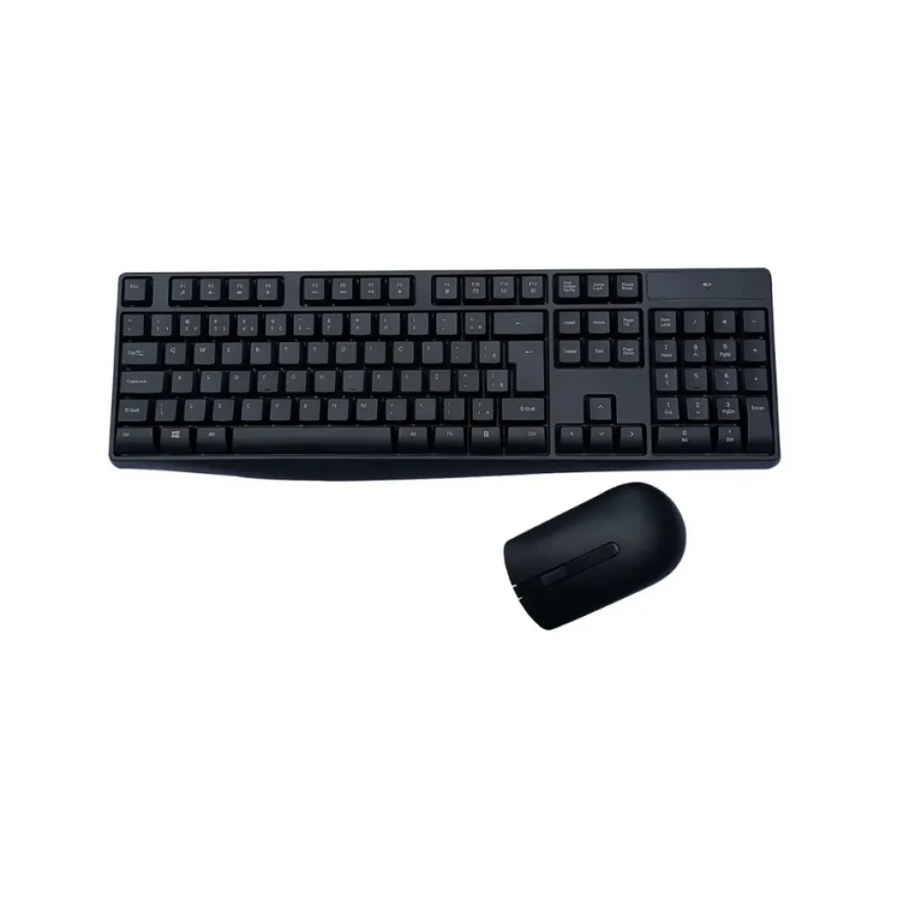 TECLADO E MOUSE S/ FIO TC269 PRETO MULTILASER