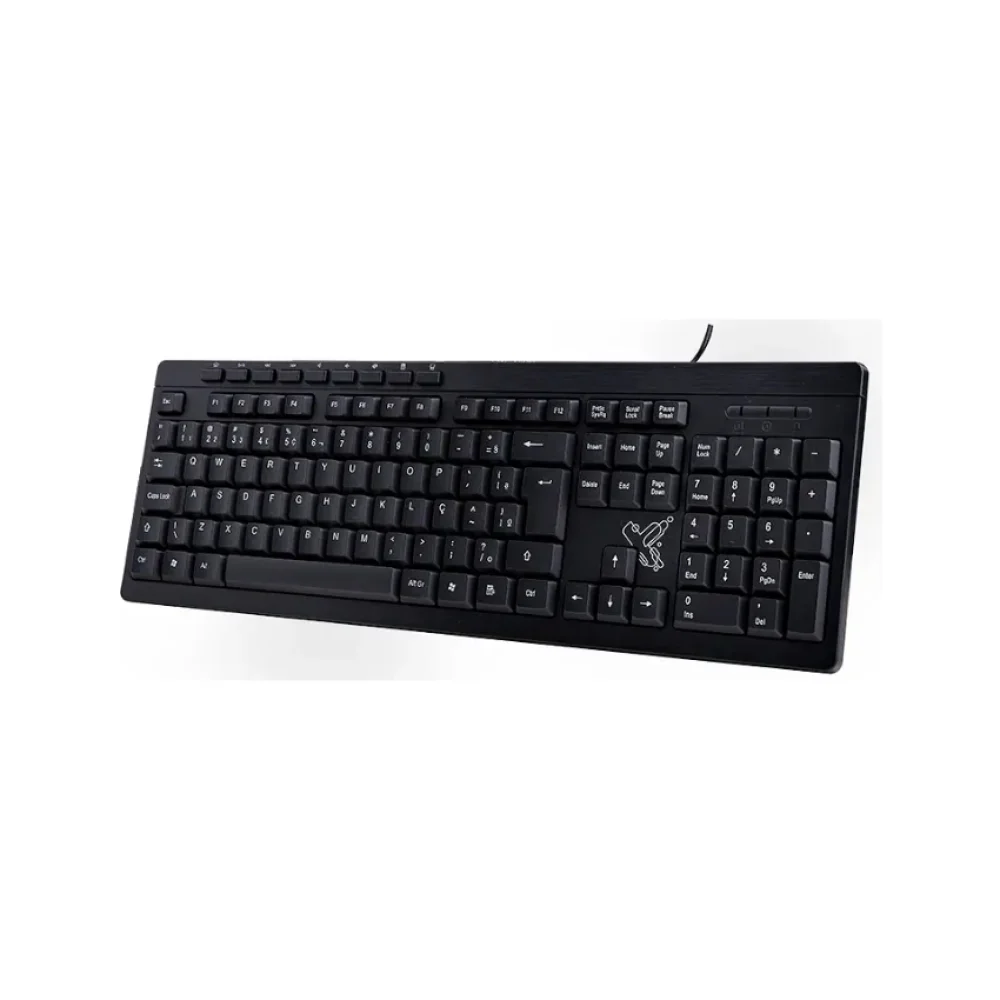 TECLADO USB MULTIMIDIA SK-2030 PRETO 60000142 MAXPRINT
