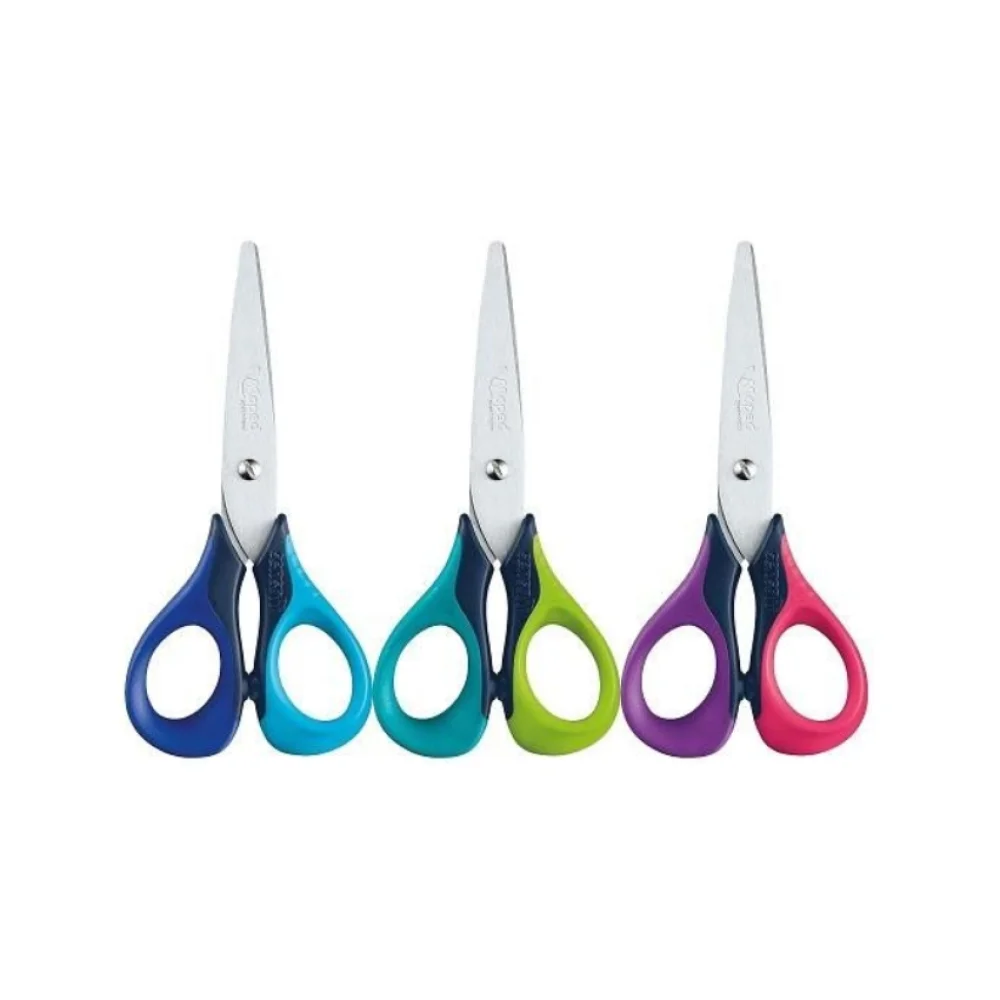 TESOURA ESCOLAR 13 CM CANHOTO CABO EMBORRACHADO 693500 MAPED