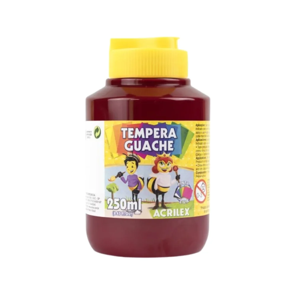 TINTA GUACHE 250 ML VINHO 565 ACRILEX