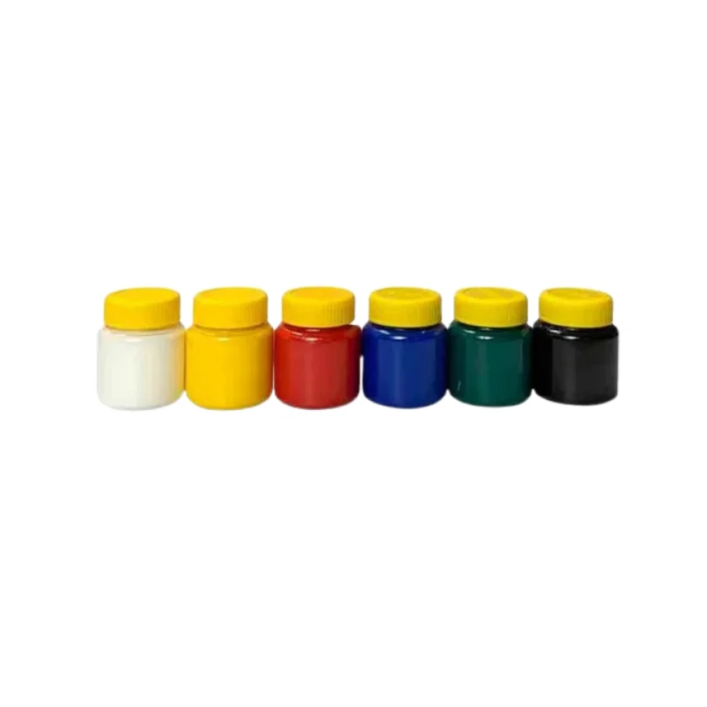 TINTA GUACHE 15 ML C/ 6 CORES 02020 ACRILEX