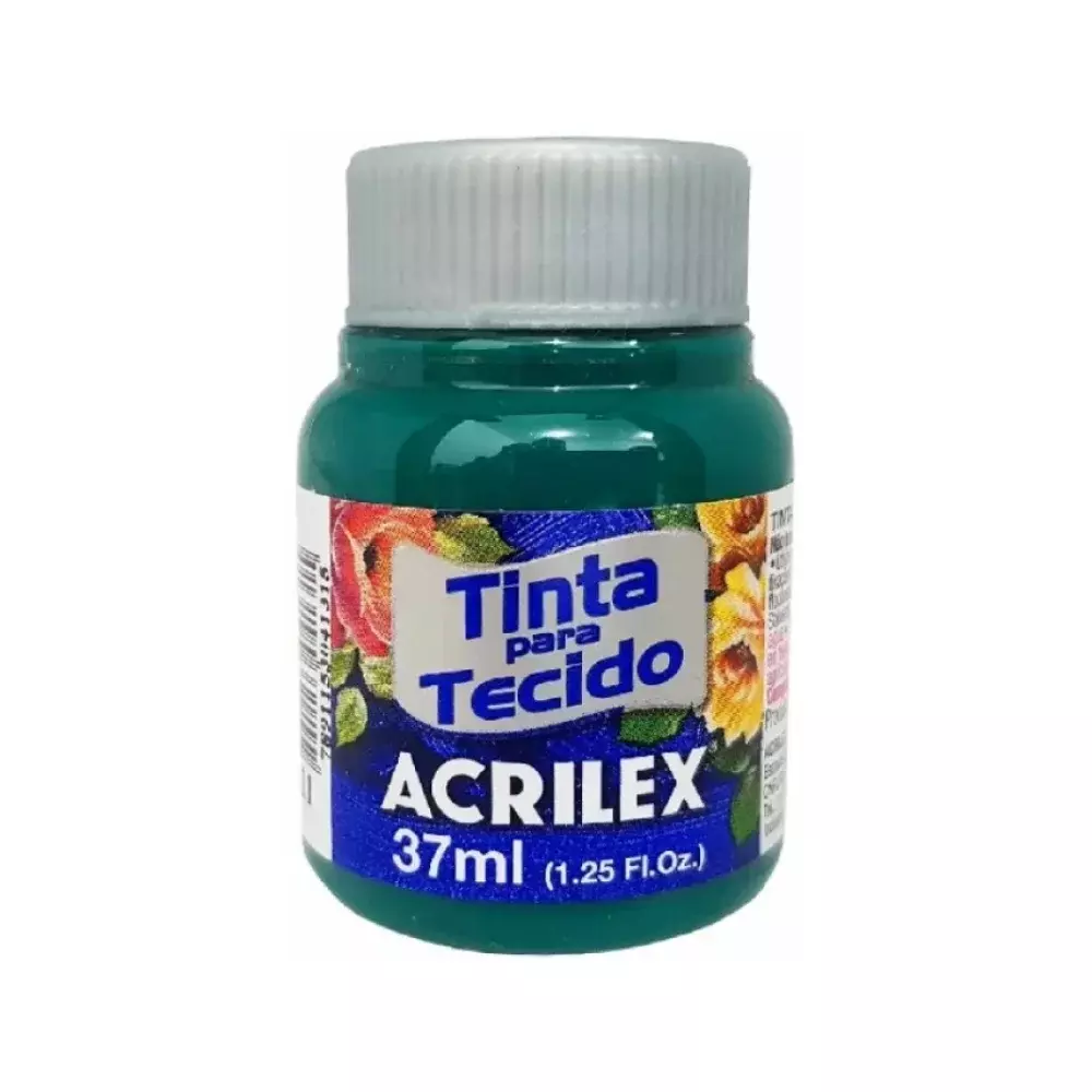 TINTA P/ TECIDO 37 ML VERDE BANDEIRA 511 ACRILEX