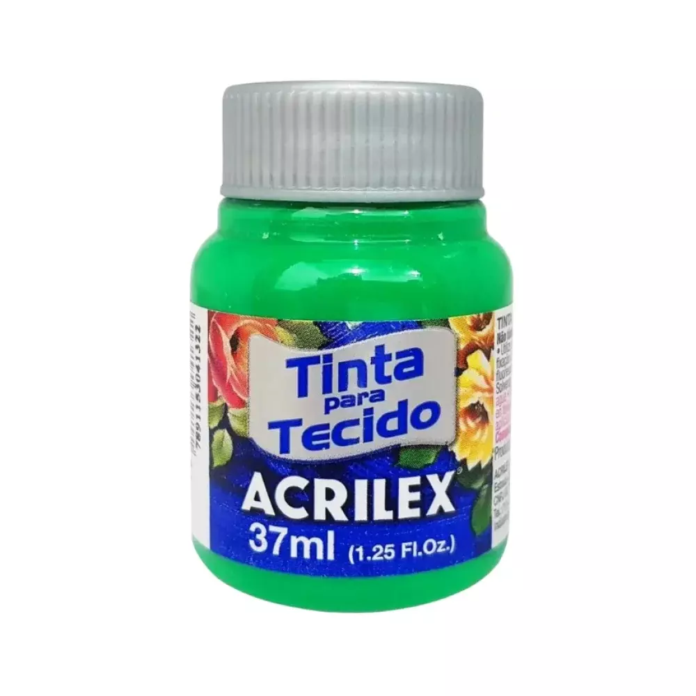 TINTA P/ TECIDO 37 ML VERDE VERONESE 512 ACRILEX