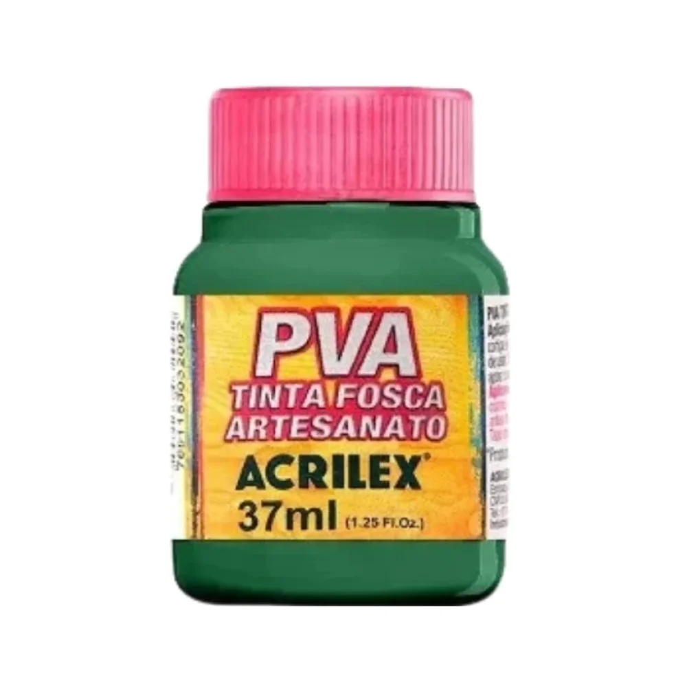 TINTA PVA FOSCA 37 ML VERDE MUSGO 513 ACRILEX
