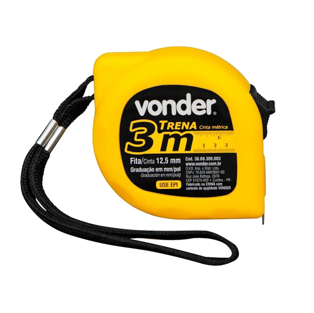 TRENA DE AÇO 3M X 12,5 MM COD 3868300003 VONDER