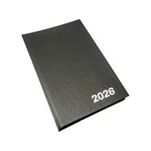 AGENDA 2026 COSTURADA PRETA 125 X 195 MM 2011 LORIGRAF