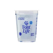 AGUA MINERAL S/ GAS 200 ML C/ 48 COPOS FONT LIFE