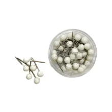 ALFINETE P/ MAPA BRANCO C/ 50 HELOMAX