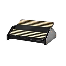 APOIO ERGONÔMICO PARA PÉS MDF PRETO 3704 SOUZA