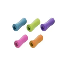 APOIO PEDAGOGICO DE BORRACHA CORES SORTIDAS P/ LAPIS 603766 TRIS