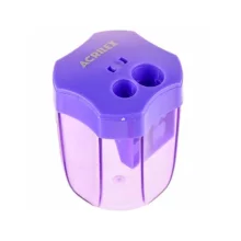 APONTADOR 2 FUROS C/ DEPOSITO CORES SORTIDAS 22413 ACRILEX