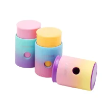 APONTADOR C/ DEPOSITO RAINBOW CORES SORTIDAS 22419 ACRILEX