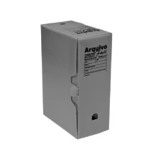 ARQUIVO MORTO POLIONDA FÁCIL CINZA 40705 POLIBRAS