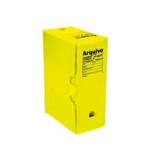 ARQUIVO MORTO POLIONDA FACIL AMARELO 40706 POLIBRAS