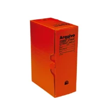 ARQUIVO MORTO POLIONDA FACIL VERMELHO 40707 POLIBRAS