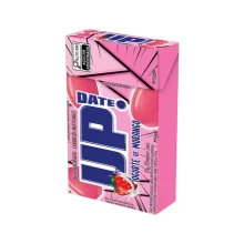 BALA MASTIGAVEL 25G C/ 12 UN IOGURTE DE MORANGO UP DATE