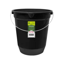 BALDE PLÁSTICO 13.5 L PRETO 3087 JAGUAR