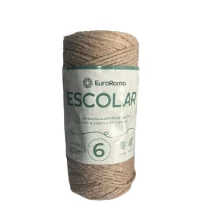 BARBANTE 4/6 MARROM CLARO 101 MTS EUROROMA