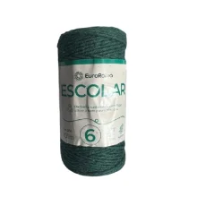 BARBANTE 4/6 VERDE ESCURO 101 MTS EUROROMA