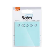 BLOCO ADESIVO 70 X 70 MM C/ 30 FLS STAR VERDE BA0351 BRW