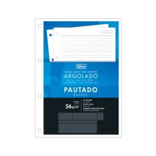 BLOCO P/ FICHÁRIO 96 FLS BRANCO TILIBRA