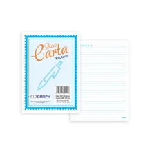 BLOCO PAUTADO CARTA 50 FLS 4045 SIDGRAPH