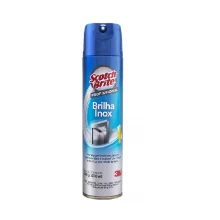 BRILHA INOX SPRAY 400ML/300G PROFISSIONAL SCOTCH BRITE 3M
