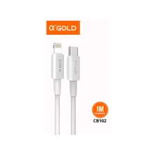 CABO TIPO ( C ) PARA IPHONE 1M 30W CB102 A GOLD