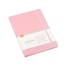 CADERNETA BROCHURA CAPA DURA A-5 ROSA PASTEL 80 FLS NB0005 BRW