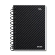 CADERNO CAPA DURA 1/4 ESPIRAL 80 FLS OFFICE PAUTA BRANCA