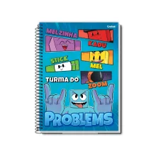 CADERNO CAPA DURA UNIVERSITÁRIO 1 X 80 FLS ATHOS E PROBLEMS CREDEAL