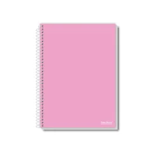 CADERNO CAPA DURA UNIVERSITÁRIO 1 X 80 FLS OFFICE COLOR PAUTA BRANCA