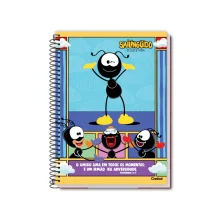 CADERNO CAPA DURA UNIVERSITÁRIO 10 X 160 FLS SMILINGUIDO CREDEAL
