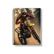 CADERNO CAPA DURA UNIVERSITÁRIO 10 X 160 FLS UP MASCULINO PAUTA BRANCA