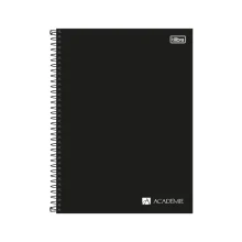 CADERNO CAPA DURA UNIVERSITÁRIO ESPIRAL 80 FLS SEM PAUTA 90G SKETCH BOOK TILIBRA