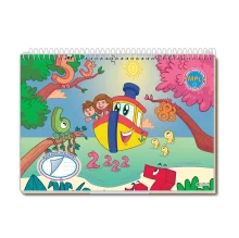 CADERNO MEIA PAUTA ESPIRAL CAPA DURA 40 FLS CREDEAL
