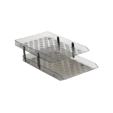 CAIXA CORRESPONDÊNCIA DUPLA ARTICULÁVEL FUME 10050046 MAXCRIL