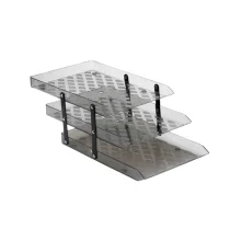 CAIXA CORRESPONDÊNCIA TRIPLA ARTICULÁVEL FUME 10050051 MAXCRIL