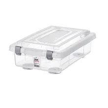 CAIXA ORGANIZADORA C/ TAMPA 1 L CRISTAL 940 SANREMO