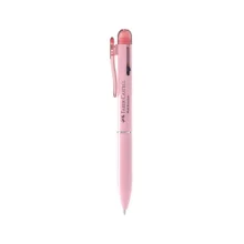 CANETA ESFEROGRÁFICA 0.7 MM 2 CORES E LAPISEIRA 0.7 MM ROSA FABER CASTELL