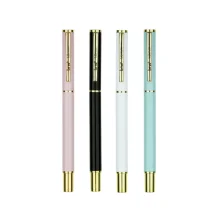 CANETA ESFEROGRÁFICA 1.0 MM AZUL CORPO METÁLICO CORES CA0701 BRW