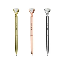 CANETA ESFEROGRÁFICA 1.0 MM AZUL CORPO METÁLICO DIAMOND SORTIDAS CA0711 BRW