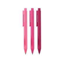 CANETA ESFEROGRÁFICA GEL 0.5 MM AZUL RETRATIL ALL ROSÉ 905079 TRIS