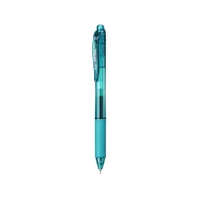CANETA ESFEROGRÁFICA GEL 0.5 MM RETRÁTIL ENERGEL AZUL TURQUESA BLN105-S3 PENTEL