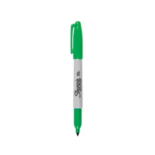 CANETA PERMANENTE FINA VERDE 1812765 SHARPIE