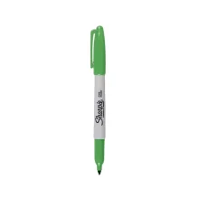 CANETA PERMANENTE FINA VERDE CLARO 1789436 SHARPIE