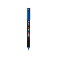 CANETA POSCA PC-1MR 0.7 MM EXTRA FINA AZUL UNIBALL