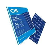 CARBONO A-4 PAPEL MANUAL AZUL C/ 100 FLS CIS