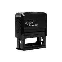 CARIMBO AUTOMATICO 23 X 59 MM (SEM BORRACHA) PRETO N 304 NYKON